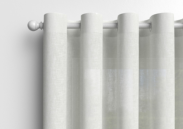 Kalahari Voile, Ghost White - Made to Measure Curtains - Image 13